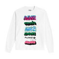 Awake NY x Stefan Meier Printed Long-Sleeve "White"