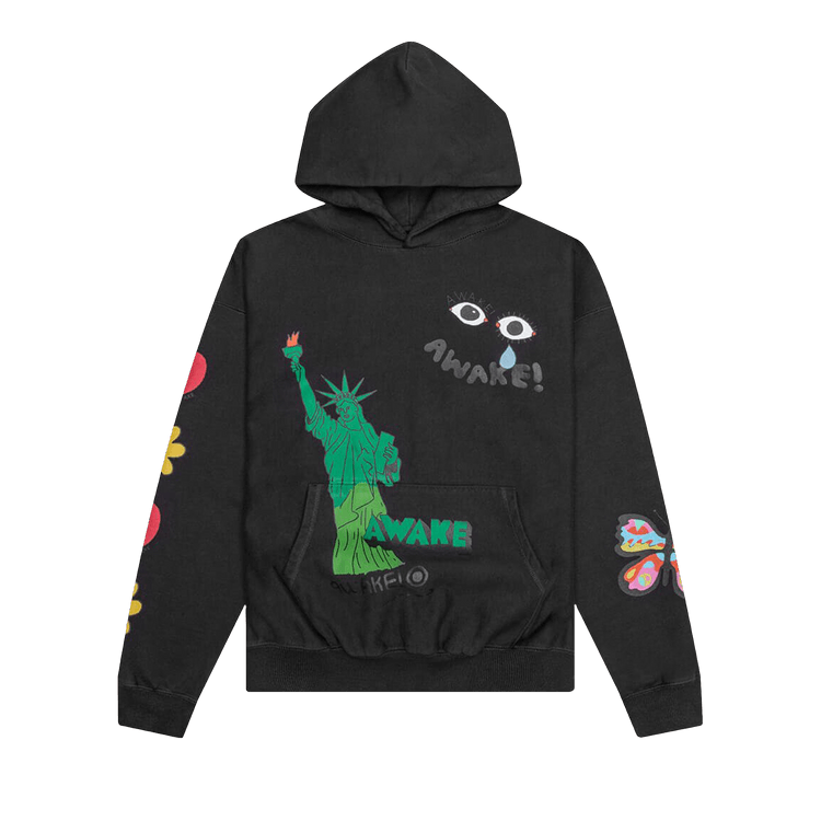 Awake NY x Stefan Meier Printed Hoodie "Charcoal"