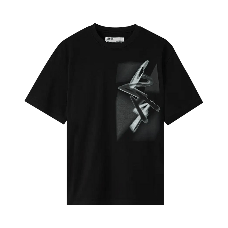 C2H4 Multi Dimensional Logo T-Shirt "Black"