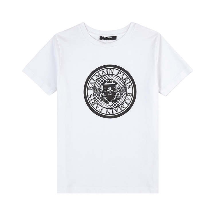 Balmain Logo T-Shirt "White/Black"