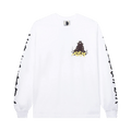 Real Bad Man Piano Meditation Long-Sleeve Tee "White"