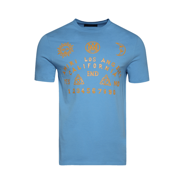 Amiri Ouija Board Tee "Carolina Blue"