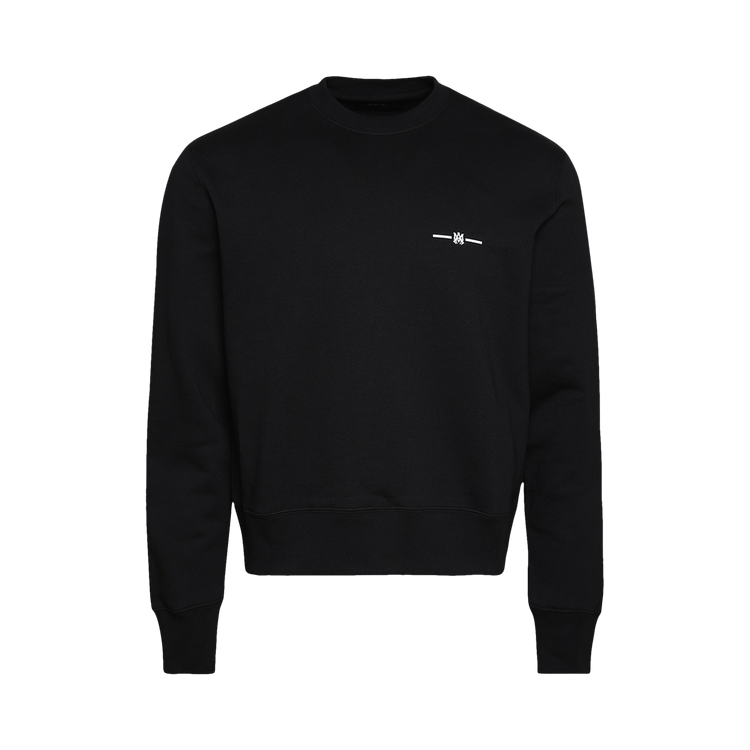 Amiri Micro MA Bar Crewneck "Black"