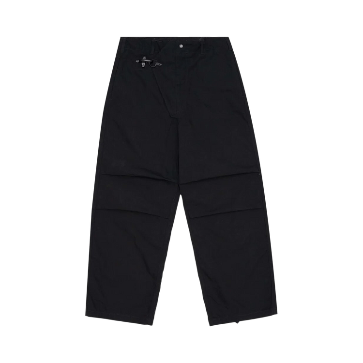 Engineered Garments Heavyweight Cotton Ripstop Duffle Pant "Black"