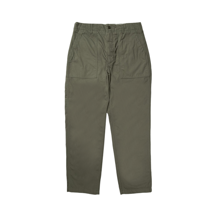 Engineered Garments Cotton Herringbone Twill Fatigue Pant "Olive"