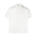 Bode Sheer Rickrack Short-Sleeve Shirt "White"