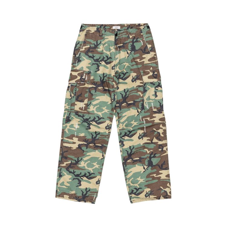 ERL Printed Cargo Pants "Green"