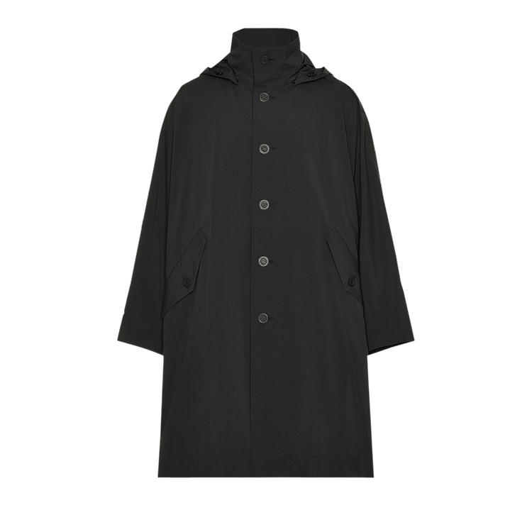 Homme Plissé Issey Miyake Flip Coat "Black"