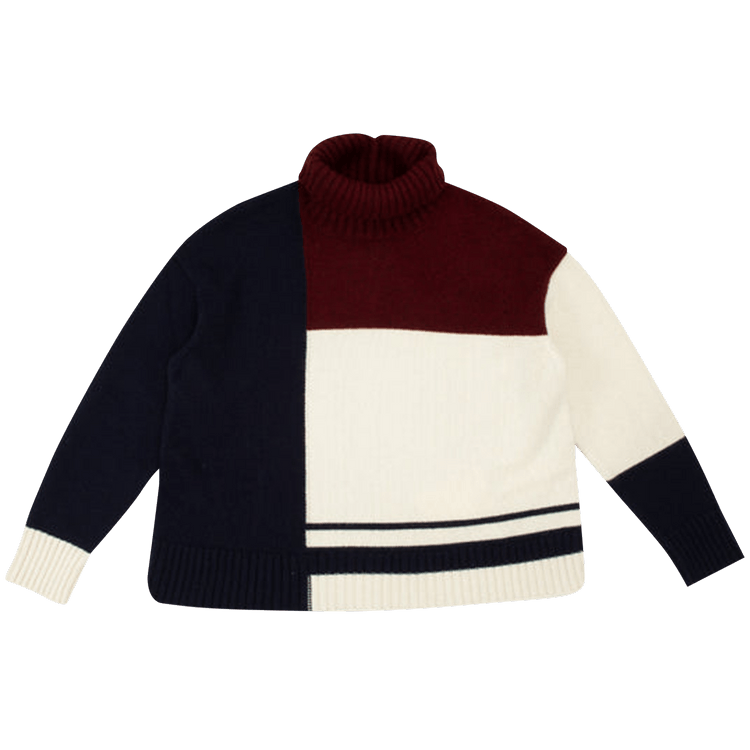 Jil Sander Chunky Colorblock Cashmere Sweater "Multicolor"