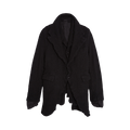 Comme des Garçons Homme Plus Wool Nylon Tweed Garment Jacket "Black"