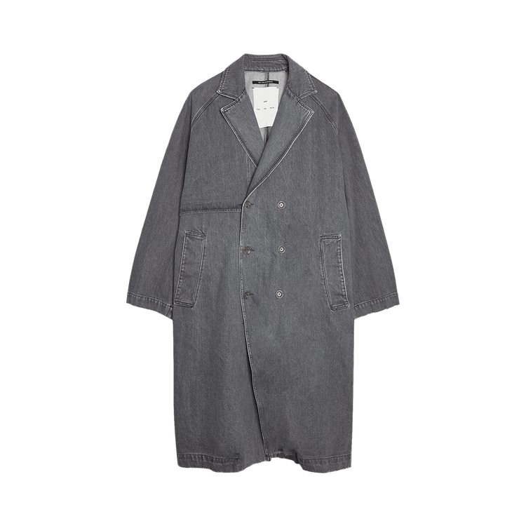 Song for the Mute Long Trench Coat "Grey"