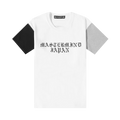 Mastermind Colorblock Tee "White/Black/Grey"