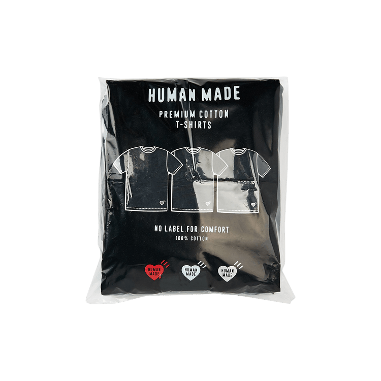 Human Made 3-Pack T-Shirt Set "Black"