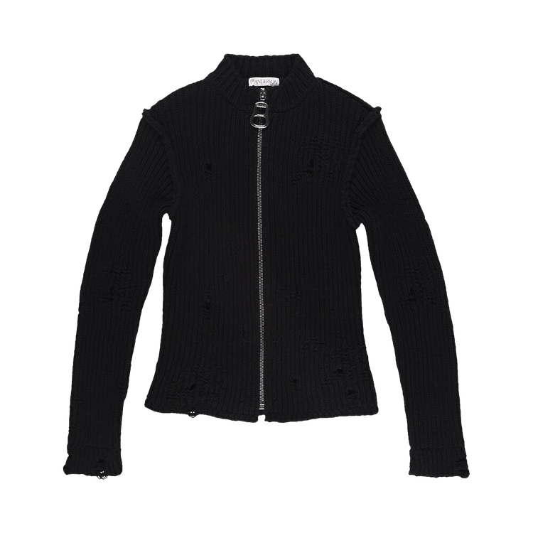 JW Anderson Distressed Cardigan "Black"