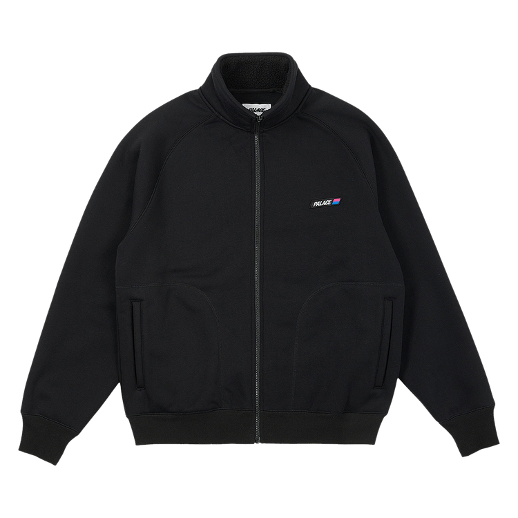 Palace Fleece Bonded Full Zip "Black"