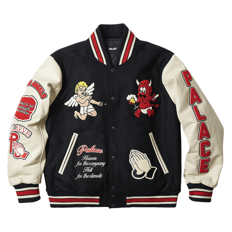 Palace Fallen Angels Varsity Jacket "Navy"