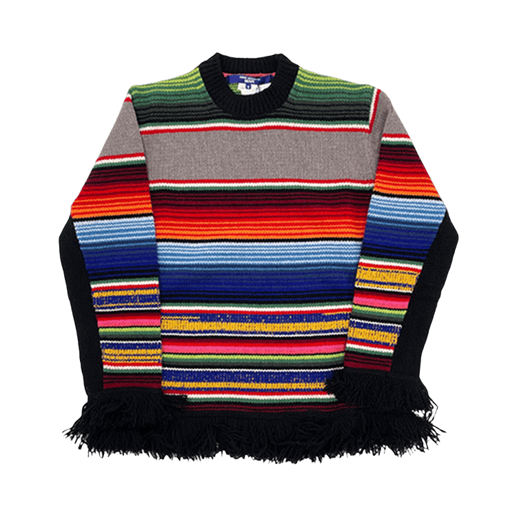 Junya Watanabe Serape Lambs Wool Sweatshirt "Multicolor"