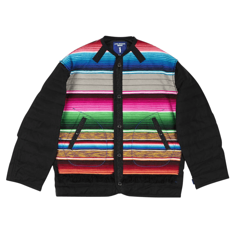 Junya Watanabe Serape Wool Jacket "Multicolor"