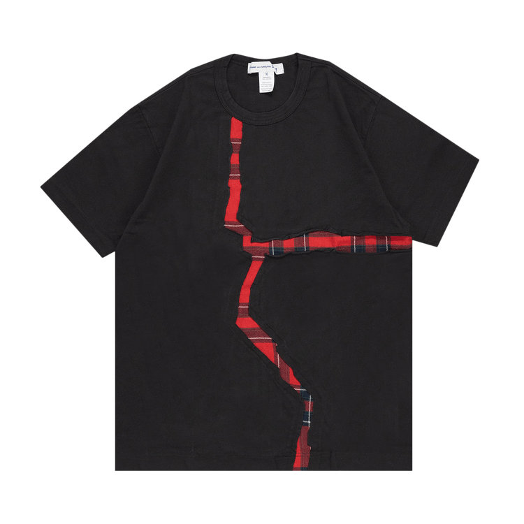 Comme des Garçons SHIRT Tartan Tee "Black"