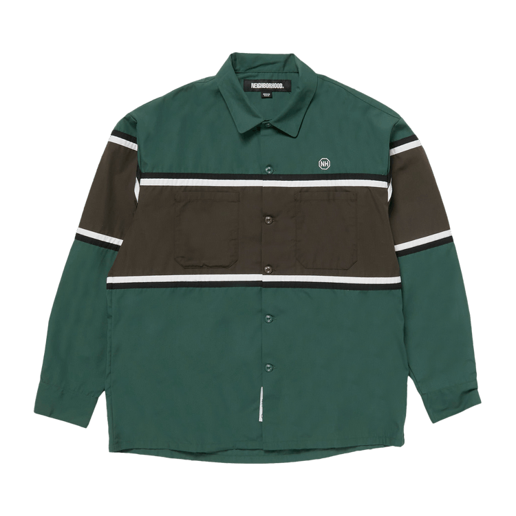 Neighborhood Classic Line Work Shirt "Green"