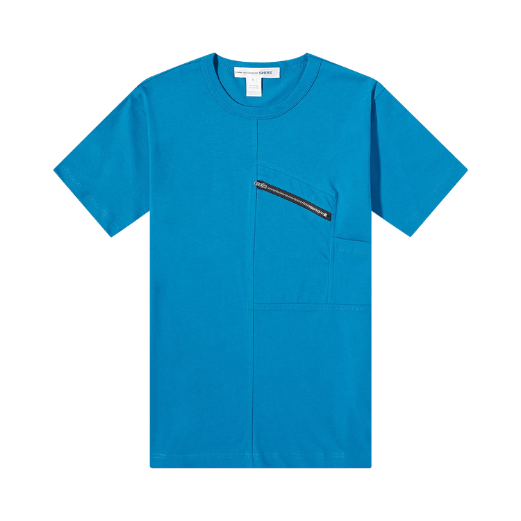 Comme des Garçons SHIRT Zip T-Shirt "Blue"