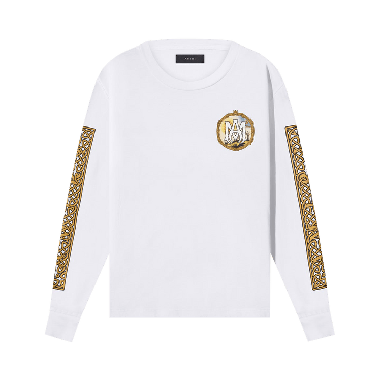 Amiri Alchemy Frame Long-Sleeve Tee "White"
