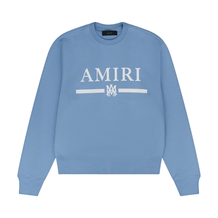 Amiri MA Bar Crewneck "Carolina Blue"