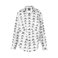 Balenciaga Oversized Shirt "White/Black"