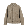 Balenciaga Fleece Oversized Jacket "Dune"
