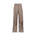 Balenciaga Monogram Pajama Pants "Beige/Brown"