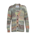 RE/DONE 90s Oversized Cardigan "Lime Space Dye"