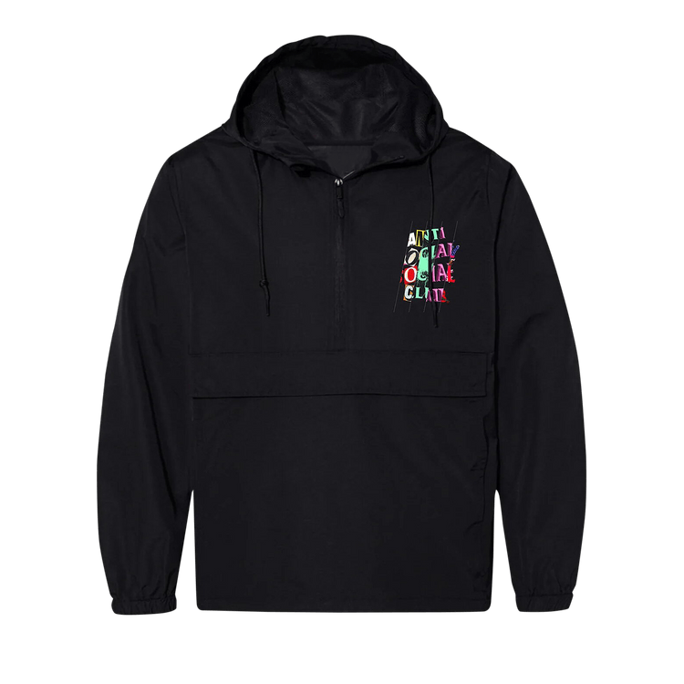 Anti Social Social Club Radness Anorak Jacket "Black"