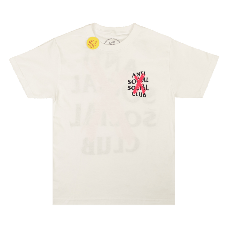 Anti Social Social Club Cancelled Short-Sleeve T-Shirt "White"