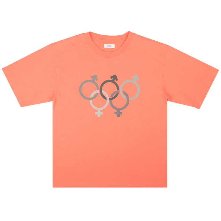 ERL Olympics Short-Sleeve T-Shirt "Pink"