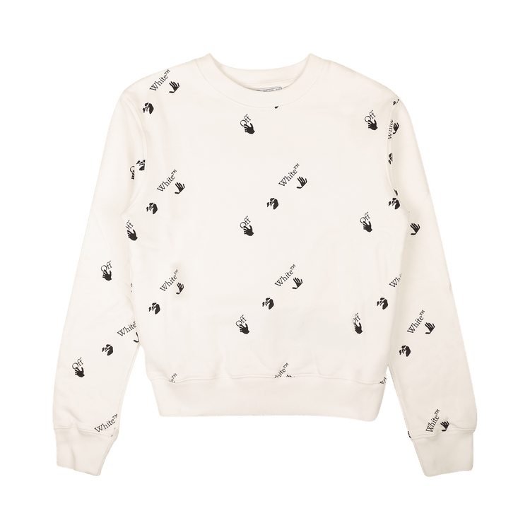 Off-White Slim Allover Crewneck "White"