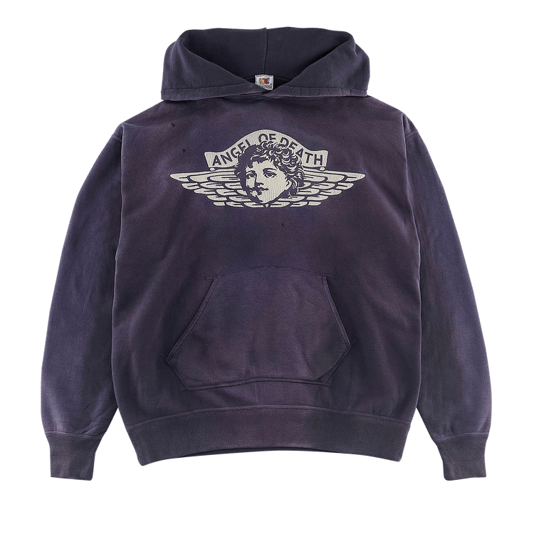 SAINT Mxxxxxx Angel Hoodie "Navy"