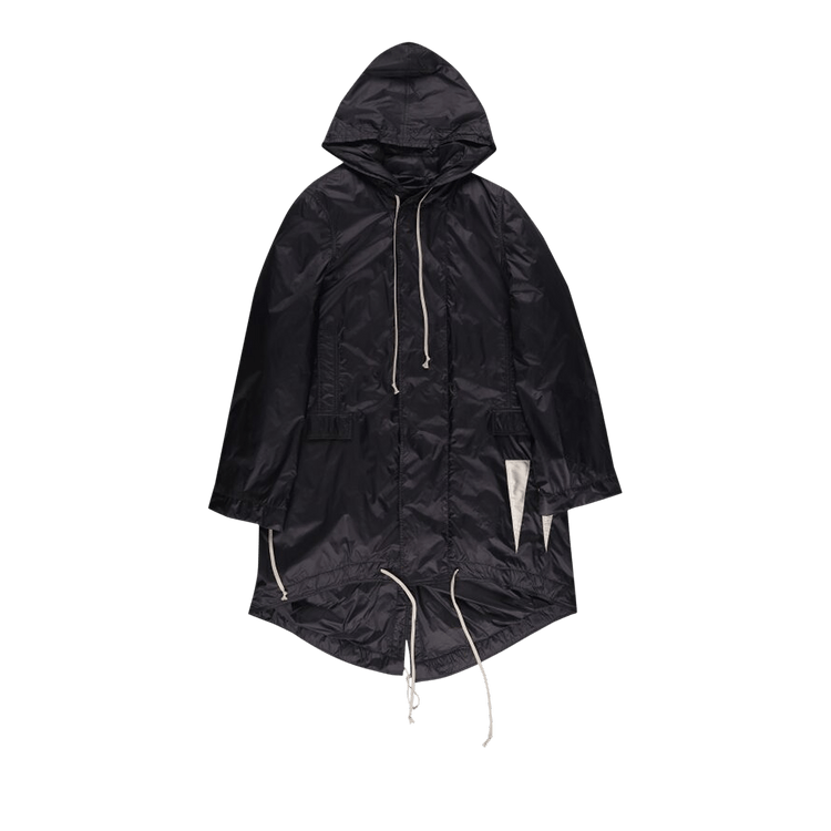 Rick Owens DRKSHDW Fishtail Parka "Black"