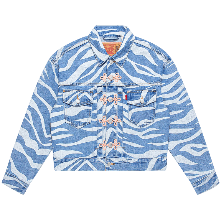 CLOT x Levi"s Type II Trucker Jacket "Blue'