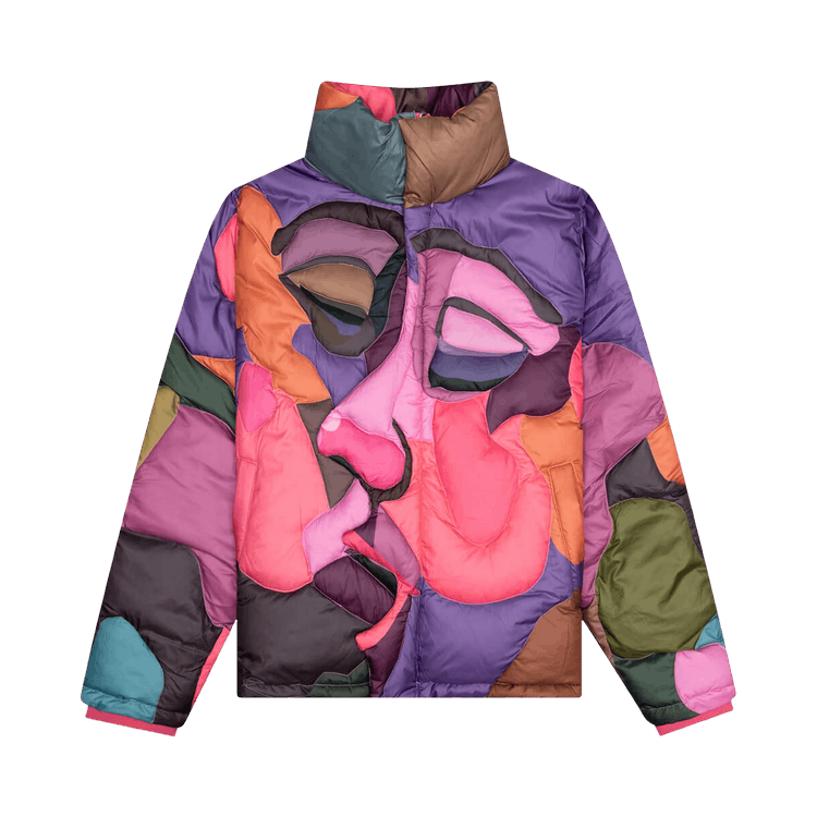 KidSuper Kissing Puffer "Passion Fruit"
