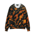 Stussy Printed Fur Sweater "Tiger"