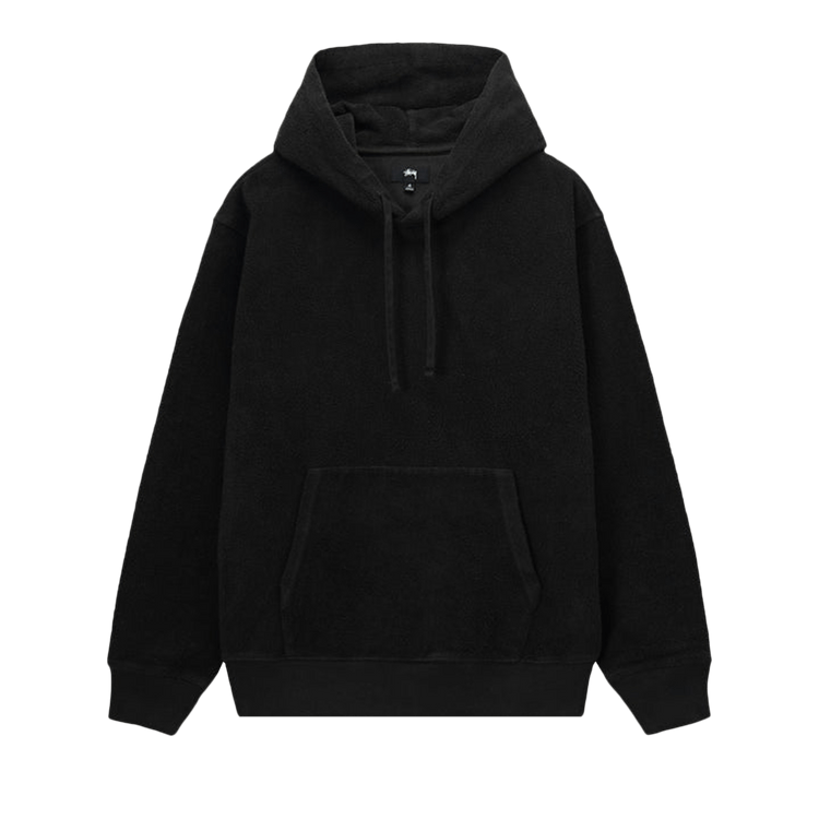 Stussy Inside Out Fleece Hoodie "Black"