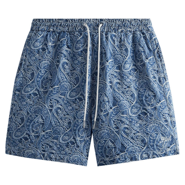 Kith Japanese Indigo Paisley Active Short "Indigo"