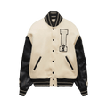 Kapital 40s Wool I-Five Varcity Jacket "Natural"