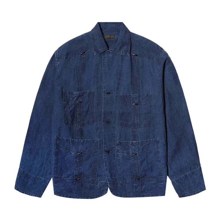 Kapital Linen Cuba Coverall "Indigo"