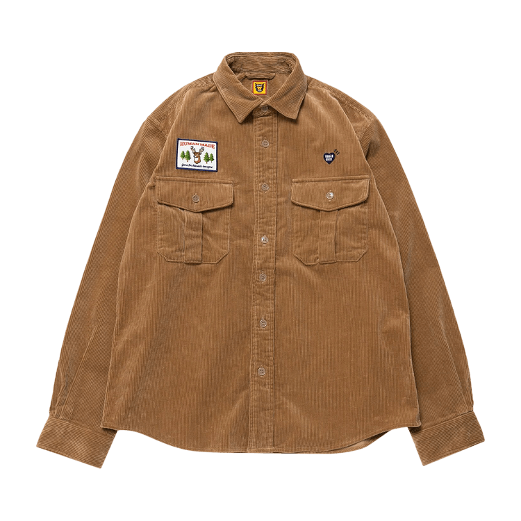 Human Made Corduroy Workshirt "Beige"