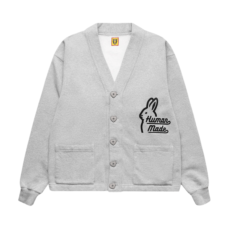 Human Made Sweatshirt Cardigan "Grey"