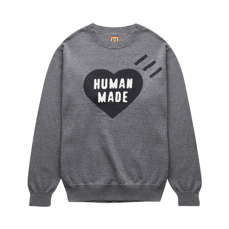 Human Made Heart Knit "Grey"