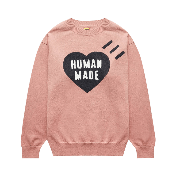 Human Made Heart Knit "Pink"