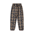 Kapital Damask Strip Fleece Easy Pants "Beige"