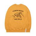 Human Made Crewneck Sweatshirt Duck "Yellow"